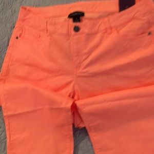Relaxed fit 5pocket capris